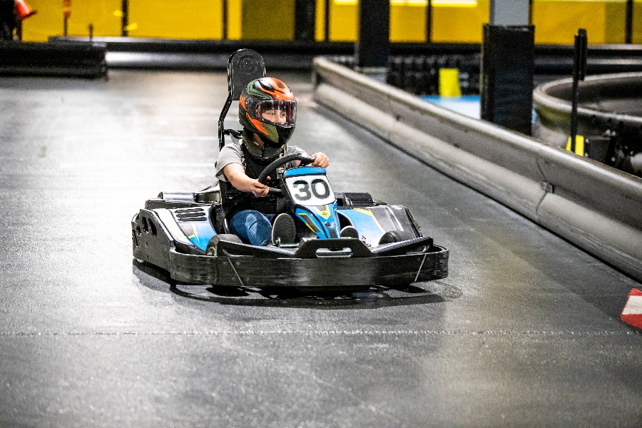 Indoor Kart Racing